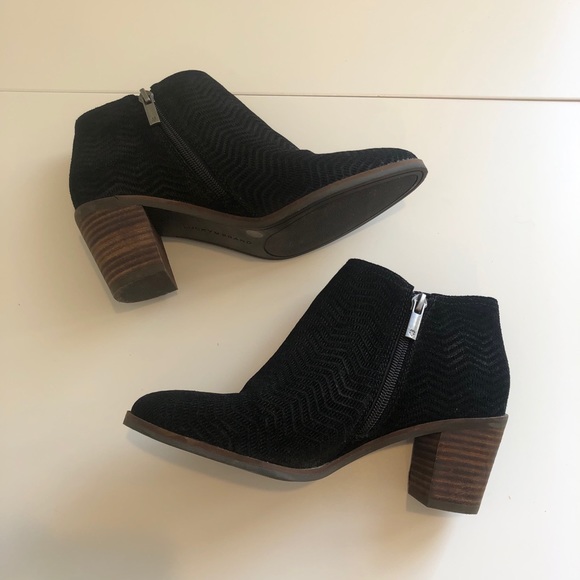 Lucky Brand Ankle Boots Size 6.5M Black - Picture 3 of 5